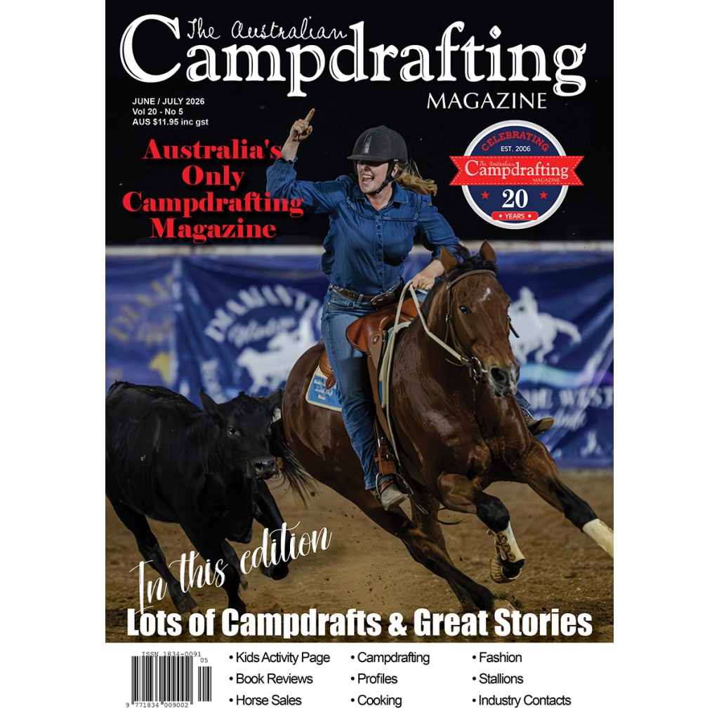 June July 2026 Single Issue – Australian Campdrafting Magazine